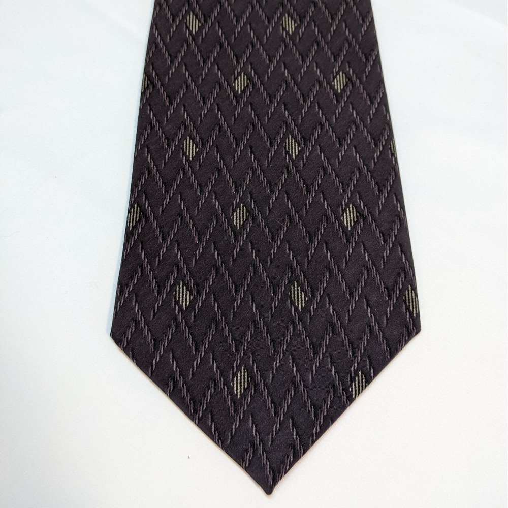 Cezani Men's Neck Tie Geometric 100% polyester 55.5"‎